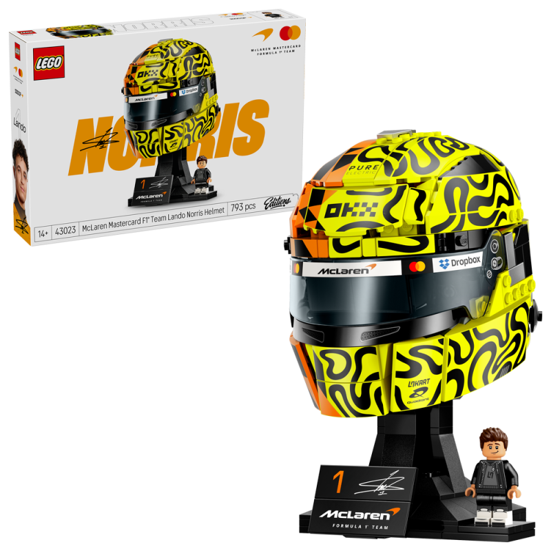 LEGO® Editions 43023 Helma Lando Norris z týmu McLaren Mastercard F1®