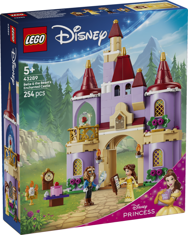 LEGO® │ Disney 43289 Kráska a zvíře: Začarovaný zámek