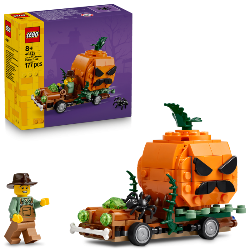 LEGO® 40822 Pick-up s halloweenskými dýněmi