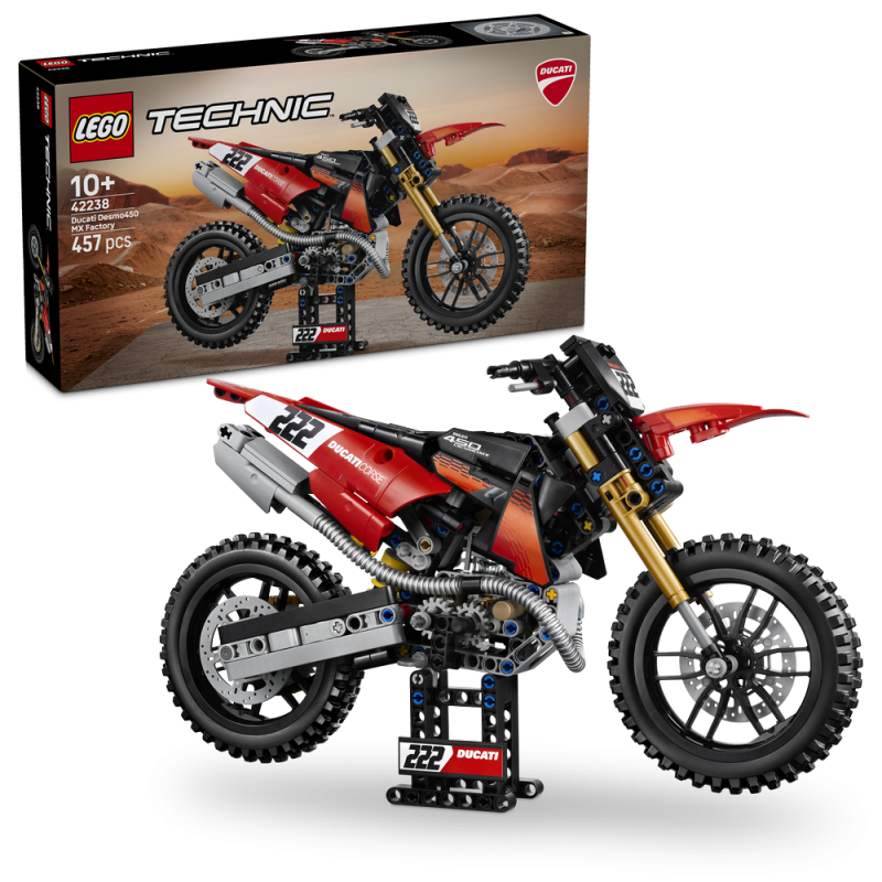 LEGO® Technic 42238 Motorka Ducati Desmo450 MX Factory