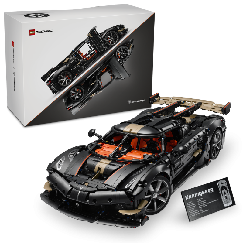 LEGO® Technic 42232 Megacar Koenigsegg Sadair's Spear