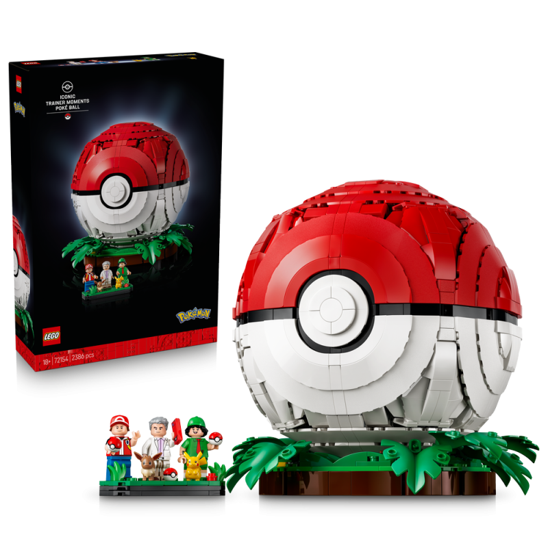 LEGO® Pokémon™ 72154 Pokébal: Kultovní Trenérské okamžiky