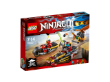 LEGO Ninjago Honička nindža motorek 70600