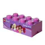 LEGO Friends úložný box 8 růžová