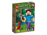 LEGO Minecraft velká figurka: Steve s papouškem 21148