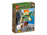 LEGO Minecraft velká figurka: Alex s kuřetem 21149