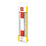 LEGO® Gelové pero, červené - 2 ks