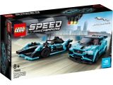 LEGO Speed Champions Formula E Panasonic Jaguar Racing GEN2 car & Jaguar I-PACE eTROPHY 76898