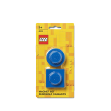 LEGO® magnetky, set 2 ks - modrá