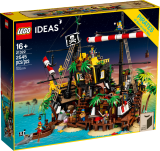 LEGO Ideas Zátoka pirátů z lodě Barakuda 21322