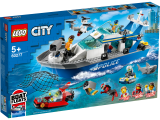 LEGO® City 60277 Policejní hlídková loď