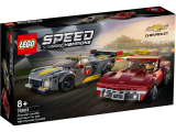 LEGO® Speed Champions 76903 Chevrolet Corvette C8.R a 1968 Chevrolet Corvette