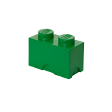 LEGO® úložný box 2 tmavě zelená