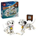 LEGO® │ Disney 43271 Štěňátka Štístko a Penny z filmu 101 dalmatinů