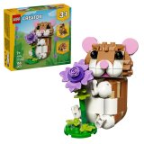 LEGO® Creator 3 v 1 31376 Roztomilý křeček s květinou