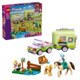 LEGO® Friends 42695 Přívěs s koněm a hříbětem