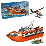 LEGO® City 60504 Záchranný člun pobřežní hlídky a vrtulník