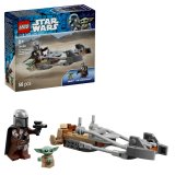 LEGO® Star Wars™ 75436 Mandalorian a Grogu a spídrová motorka