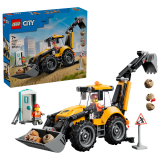 LEGO® City 60480 Žlutý nakladač s rypadlem