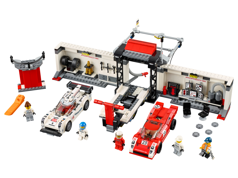 Lego speed champions porsche 919 hybrid and 917k pit lane 75876 shop