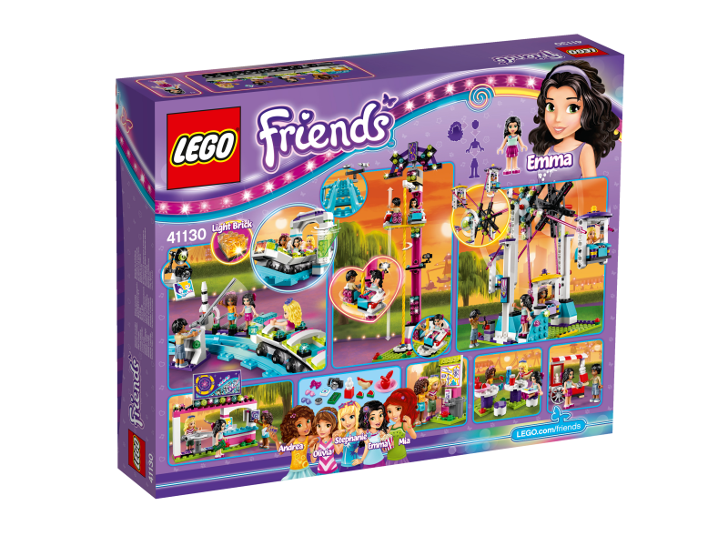 LEGO Friends Horská dráha v zábavním parku 41130