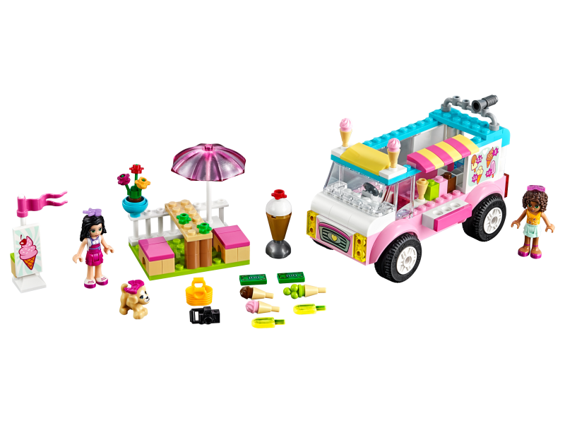 LEGO Juniors Emma a zmrzlinářská dodávka 10727