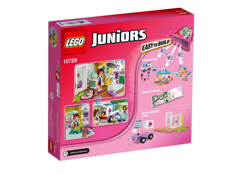 LEGO Juniors Mia a veterinární klinika 10728