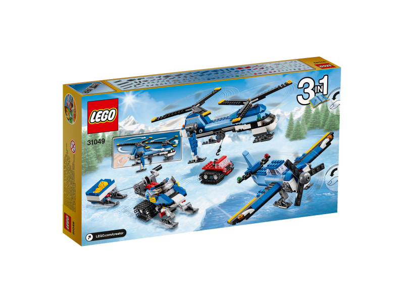 LEGO Creator Vrtulník se dvěma vrtulemi 31049