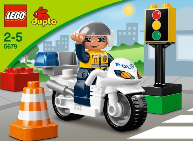 LEGO DUPLO Policejní motorka 5679