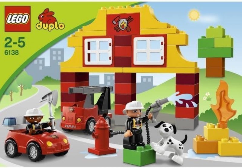 LEGO DUPLO Moje první hasičská stanice 6138