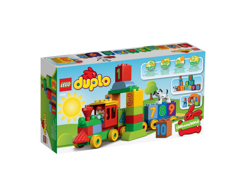 LEGO DUPLO Vláček plný čísel 10558