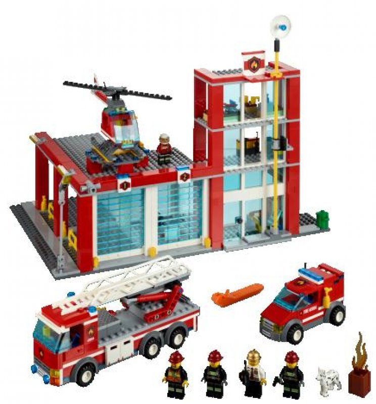 LEGO City Hasičská stanice 60004