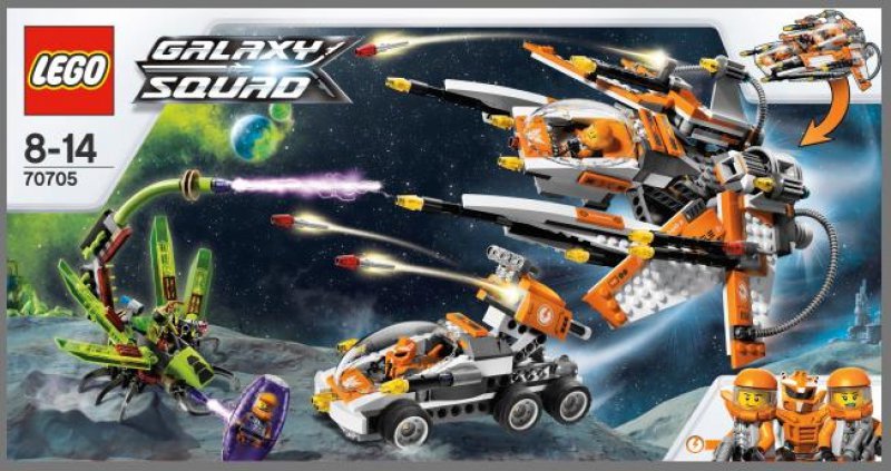 LEGO Galaxy Squad Vymítač brouků 70705