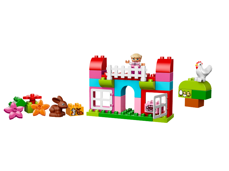 LEGO DUPLO Růžový box plný zábavy 10571