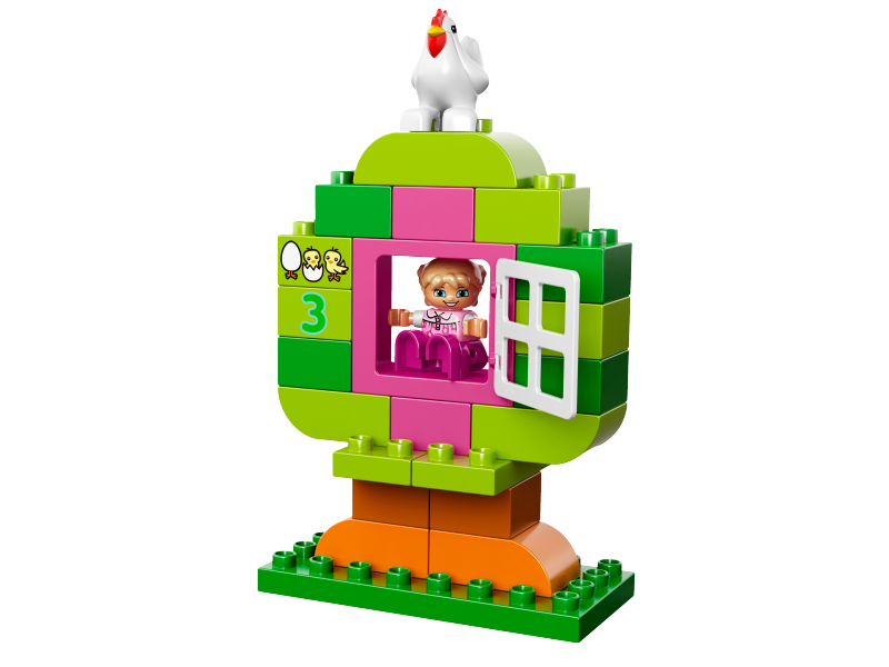 LEGO DUPLO Růžový box plný zábavy 10571