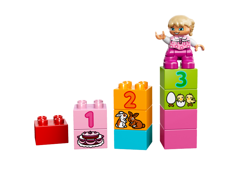 LEGO DUPLO Růžový box plný zábavy 10571