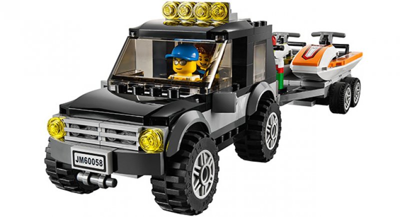 LEGO City SUV s vodním skútrem 60058