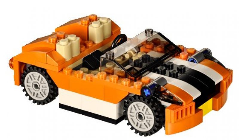 LEGO Creator Oranžový závoďák 31017