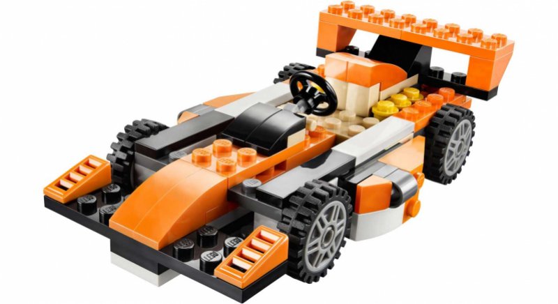 LEGO Creator Oranžový závoďák 31017