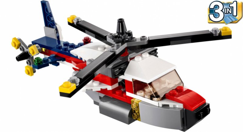 LEGO Creator Dobrodružství se dvěma vrtulemi 31020