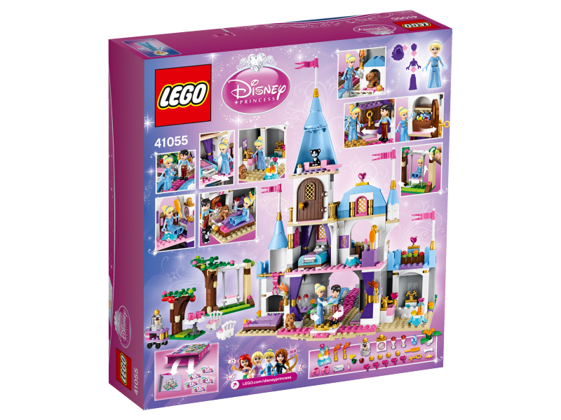 LEGO Disney Princezny Popelčin romantický zámek 41055