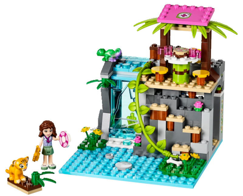 LEGO Friends Záchrana u vodopádů v džungli 41033