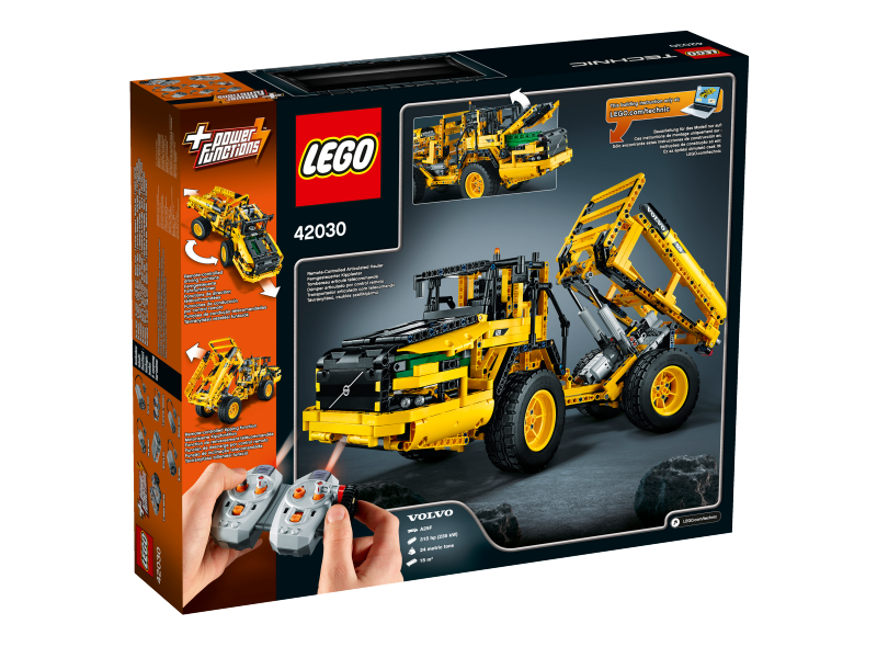 LEGO Technic VOLVO L350F Kolový nakladač na dálkové ovládání 42030