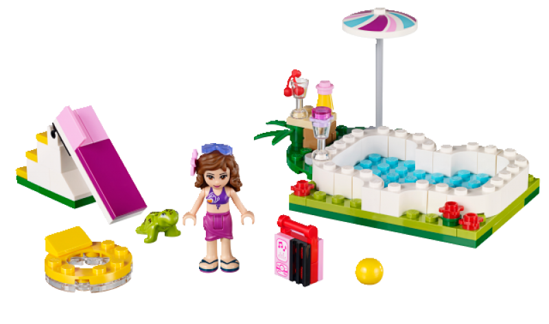 LEGO Friends Zahradní bazén Olivie 41090