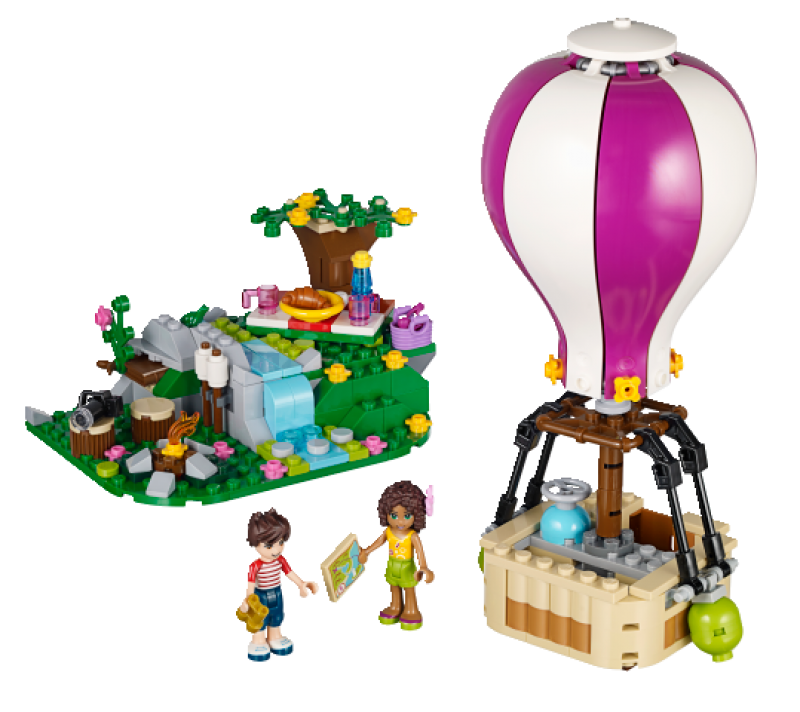 LEGO Friends Horkovzdušný balón v Heartlake 41097