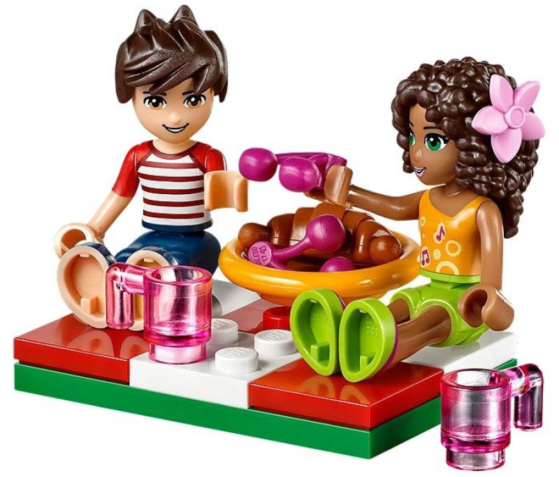 LEGO Friends Horkovzdušný balón v Heartlake 41097