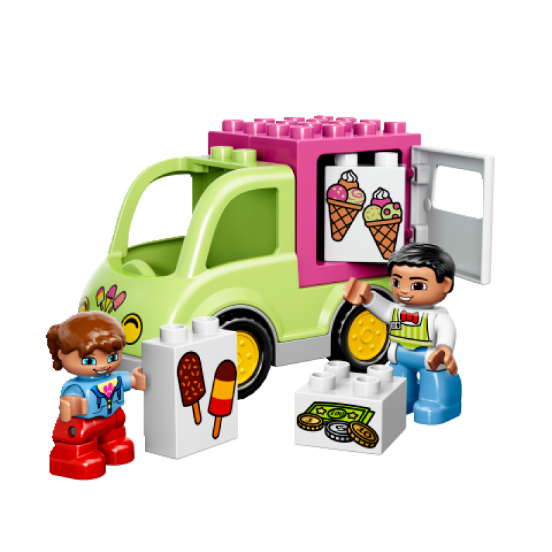 LEGO DUPLO Zmrzlinářská dodávka 10586