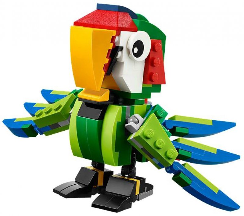 LEGO Creator Zvířata z deštného pralesa 31031