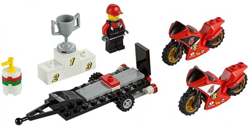 LEGO City Přepravní kamión na závodní motorky 60084