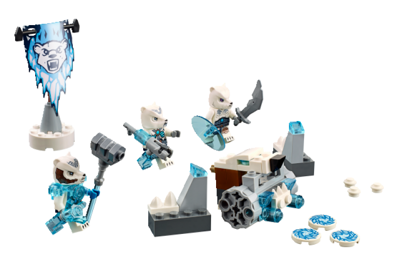 LEGO Chima Smečka kmene Ledních medvědů 70230